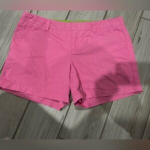 Lilly Pulitzer Pink  Shorts Vibrant Casual Style